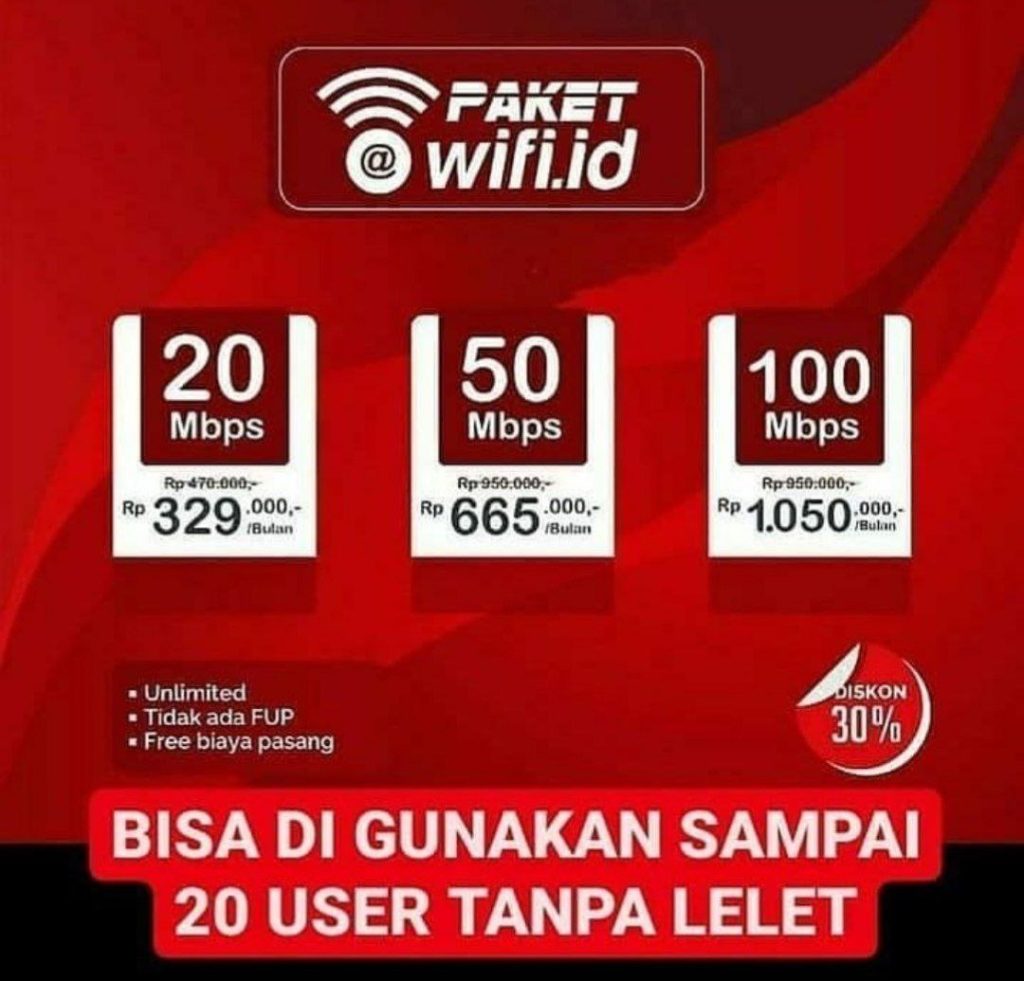 promo pemasangan wifi id yogyakarta, wms lite dan wms reguler