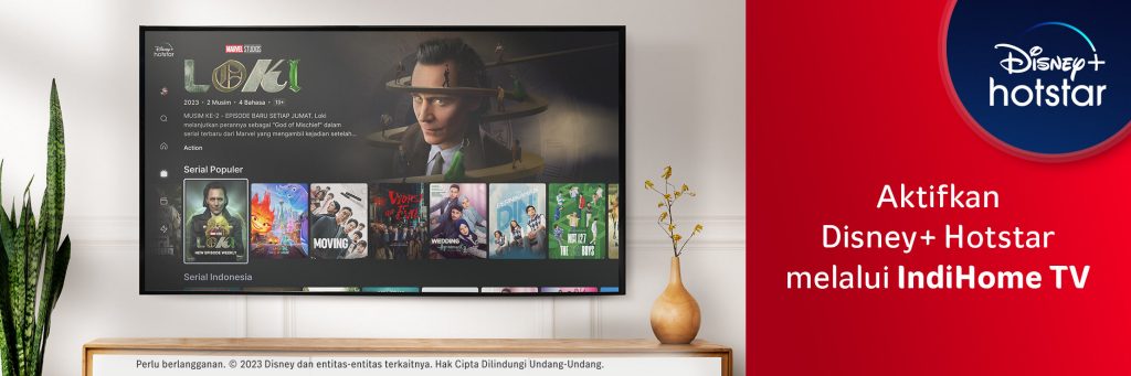 Nonton Film MCU di Disney+ Hotstar melalui IndiHome